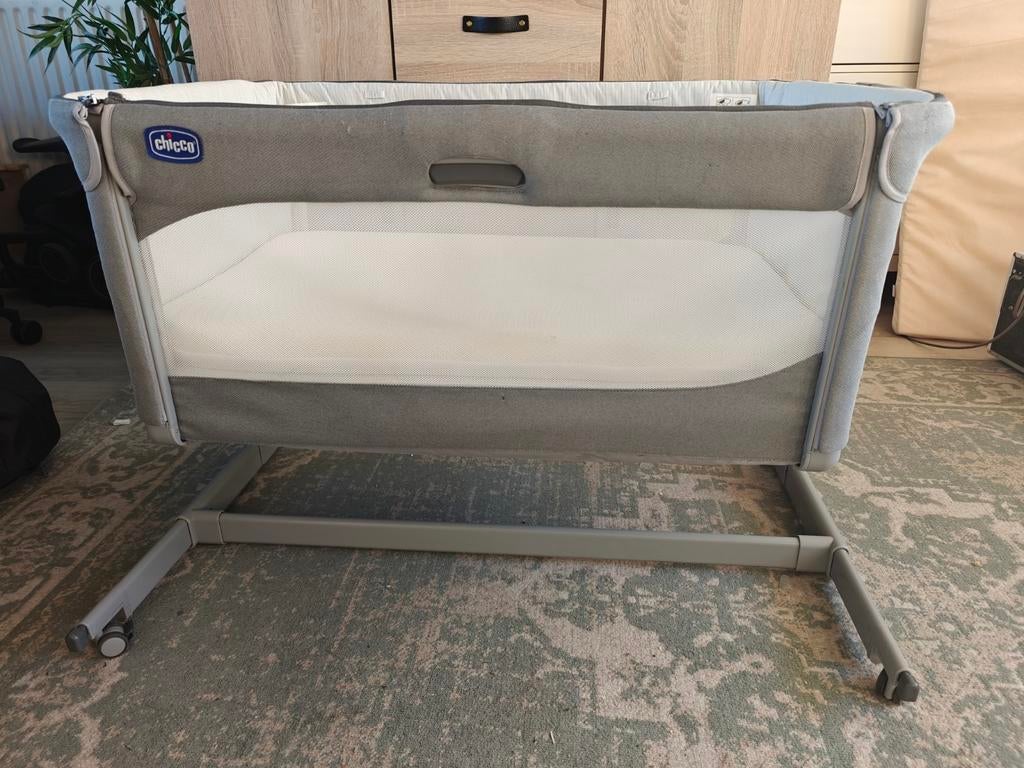 Luxe co-sleeper Chicco met airosleep matras, Ophalen, Zo goed als nieuw, Wieg