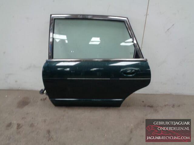 Deur links achter Jaguar X300 groen, Gebruikt, Deur, Ophalen of Verzenden, Jaguar