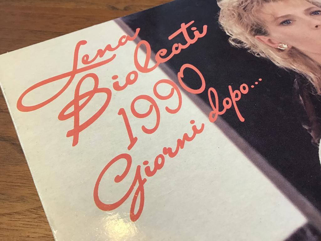 ⚫️ LP ‘90 LENA BIOLCATI, GIORNO DOPO …, SMRL 6413 🔲, Ophalen of Verzenden, 2000 tot heden, Zo goed als nieuw, 12 inch
