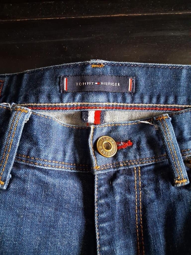 TommyHilfiger, Bleecker slim jeans, Ophalen, Blauw, Tommy Hilfiger, W32 (confectie 46) of kleiner