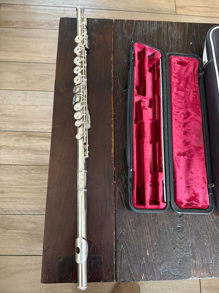 Yamaha Dwarsfluit met koffer, Muziek en Instrumenten, Blaasinstrumenten | Dwarsfluiten en Piccolo's, Ophalen of Verzenden, Gebruikt
