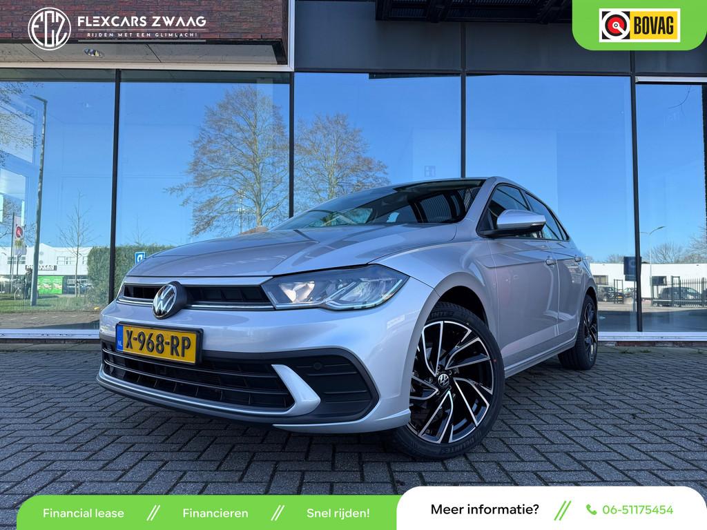 Volkswagen Polo 1.0 TSI Life - Virt.Cockpit - Airco - Media, Voorwielaandrijving, Stof, Gebruikt, 49 €/maand