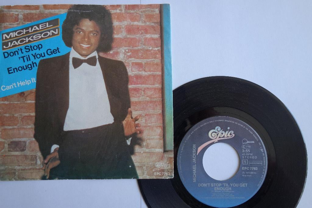 Single Michael Jackson, Cd's en Dvd's, Vinyl Singles, 7 inch, Single, Ophalen of Verzenden, Zo goed als nieuw
