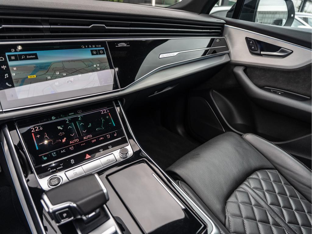 Audi Q7 55 TFSI e quattro Pro Line Plus | S-Line | RS-Stoele, Gebruikt, Zwart, 2995 cc, Met garantie (alle)