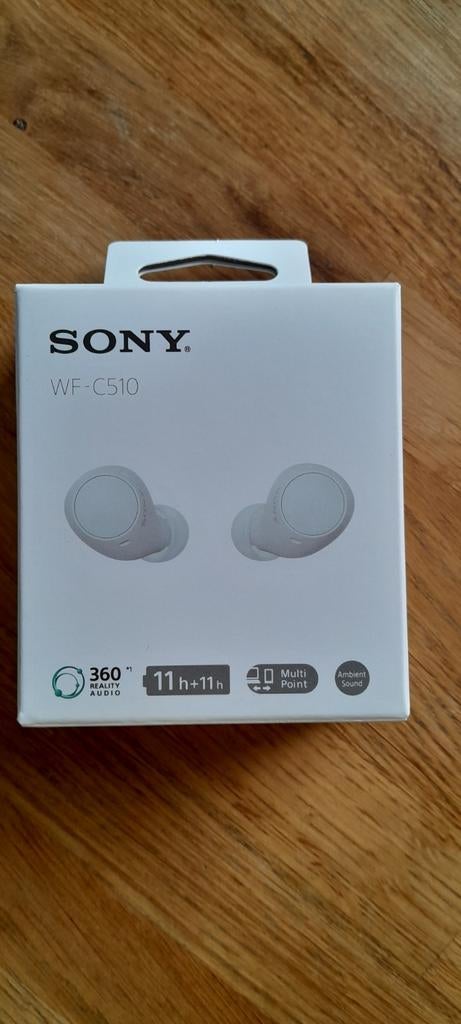 Sony oordopjes wit (of zwart) ~ nieuw verzegeld WF C510, Ophalen of Verzenden, Nieuw, Wit, Sony