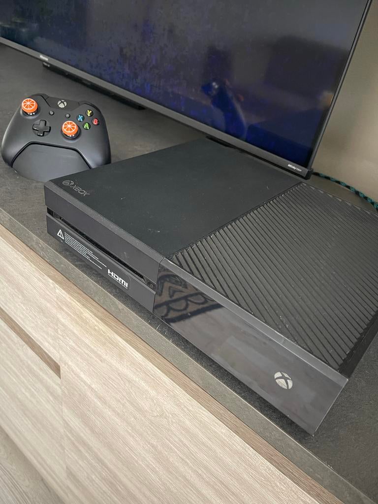 Microsoft Xbox One 500GB Zwart met Controller, Ophalen, Refurbished, Vanaf 7 jaar, Online