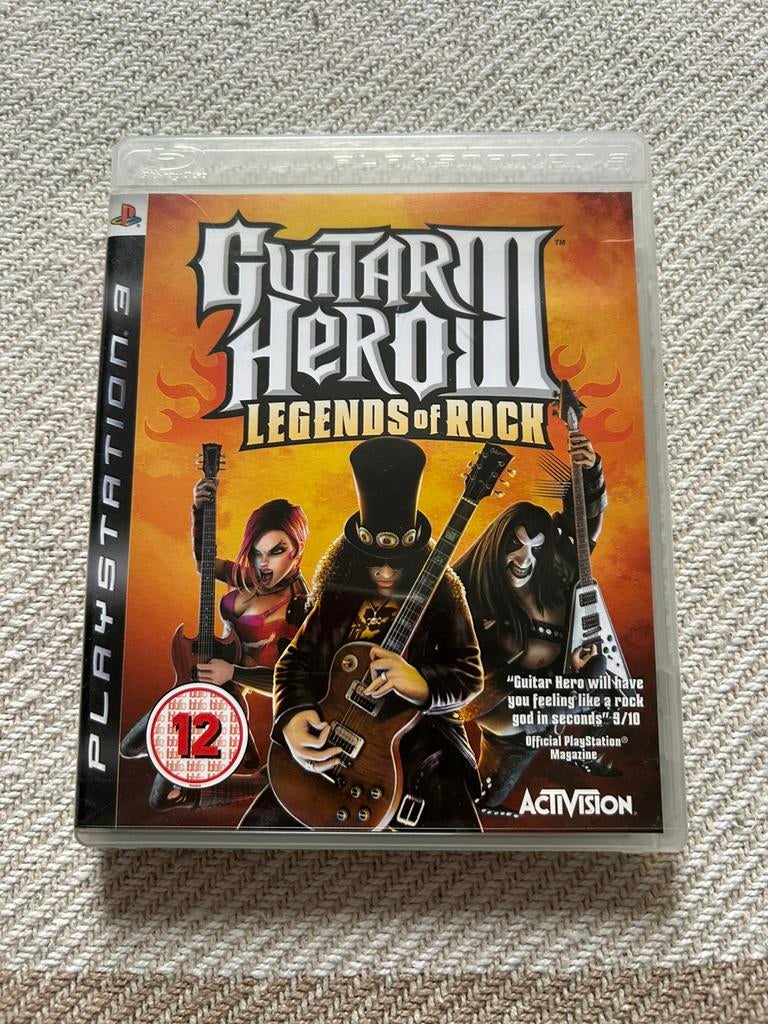 Guitar Hero 3 Legends of Rock Playstation 3, Muziek, 1 speler, Ophalen of Verzenden, Zo goed als nieuw