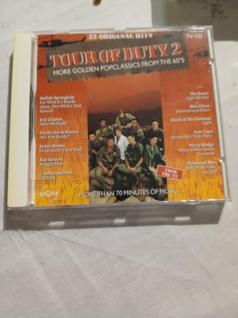 Tour of Duty 2: Meer Gouden Popklassiekers uit de Jaren '60, Ophalen of Verzenden, Gebruikt