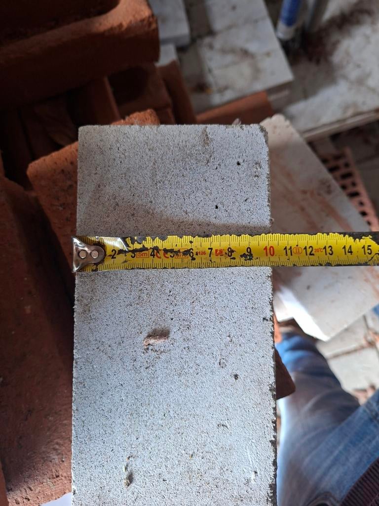 Diverse stenen: kalkzandsteen en metselstenen, Doe-het-zelf en Verbouw, Metselstenen, Ophalen