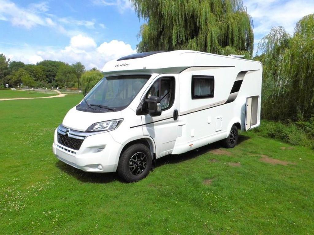 Hobby On Tour Edition 65 GE +140PK +NAVI +TV +CAMERA, Chemisch toilet, Ringverwarming, Hobby, Tot en met 2