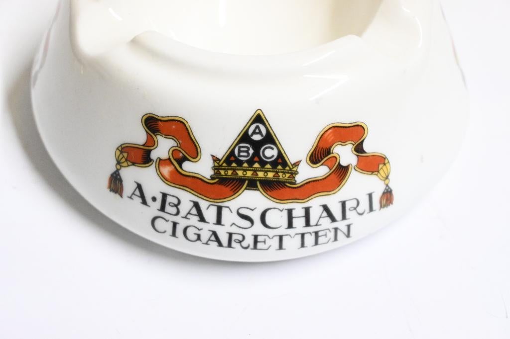 jaren 20 A. Batschari cigaretten asbak duitsland sigaretten, Verzamelen, Ophalen of Verzenden, Gebruikt, Asbak