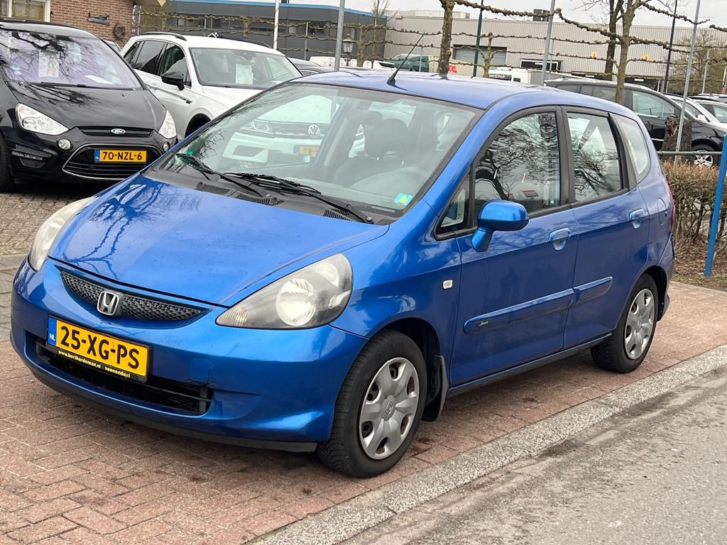 Honda Jazz 1.2 Cool *Airco=Koud, Voorwielaandrijving, 450 kg, 4 cilinders, Blauw