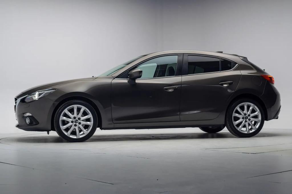 Mazda 3 2.0 HP GT-M [ Clima Navi Cruise Airco Leder Stoelver, 1998 cc, 1195 kg, Gebruikt, 4 cilinders