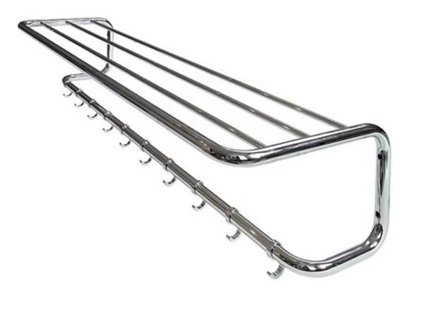 Gispen Kapstok 1013 - Verchroomd Metaal - Vintage Design, Huis en Inrichting, Woonaccessoires | Kapstokken, Wandkapstok, Gebruikt