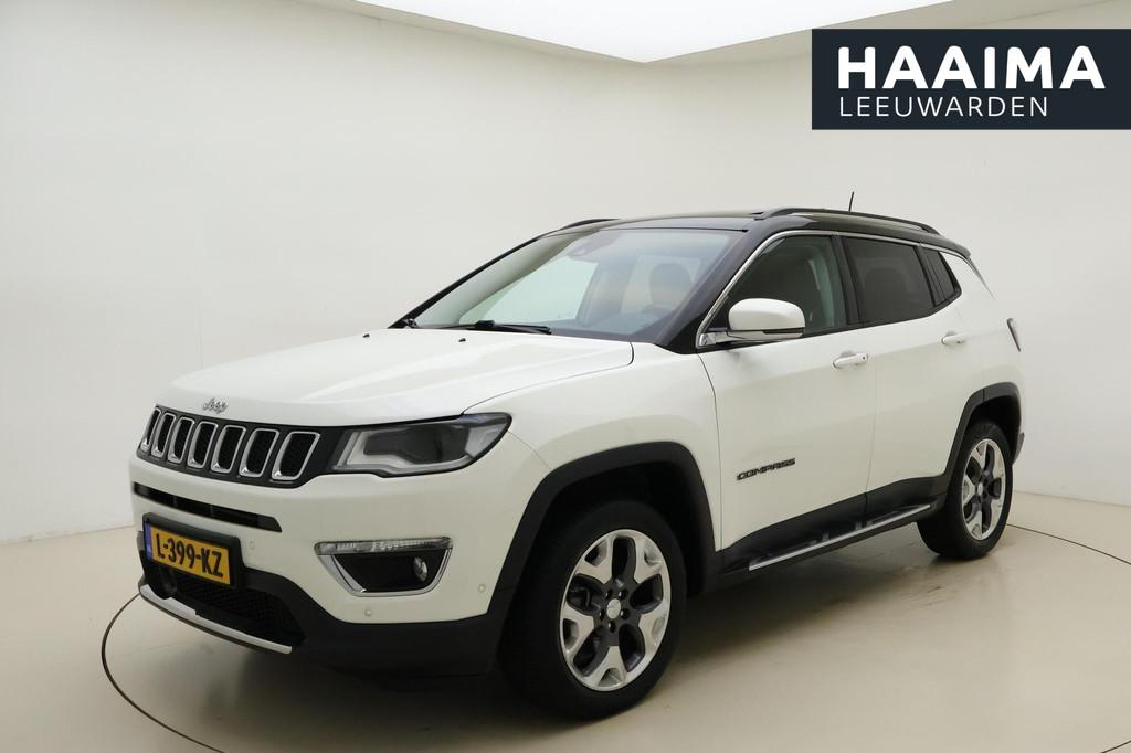 Jeep Compass 1.4 MultiAir Limited 4x4 Apple Carplay/Android, Auto's, Jeep, Automaat, 450 kg, Gebruikt, 4 cilinders