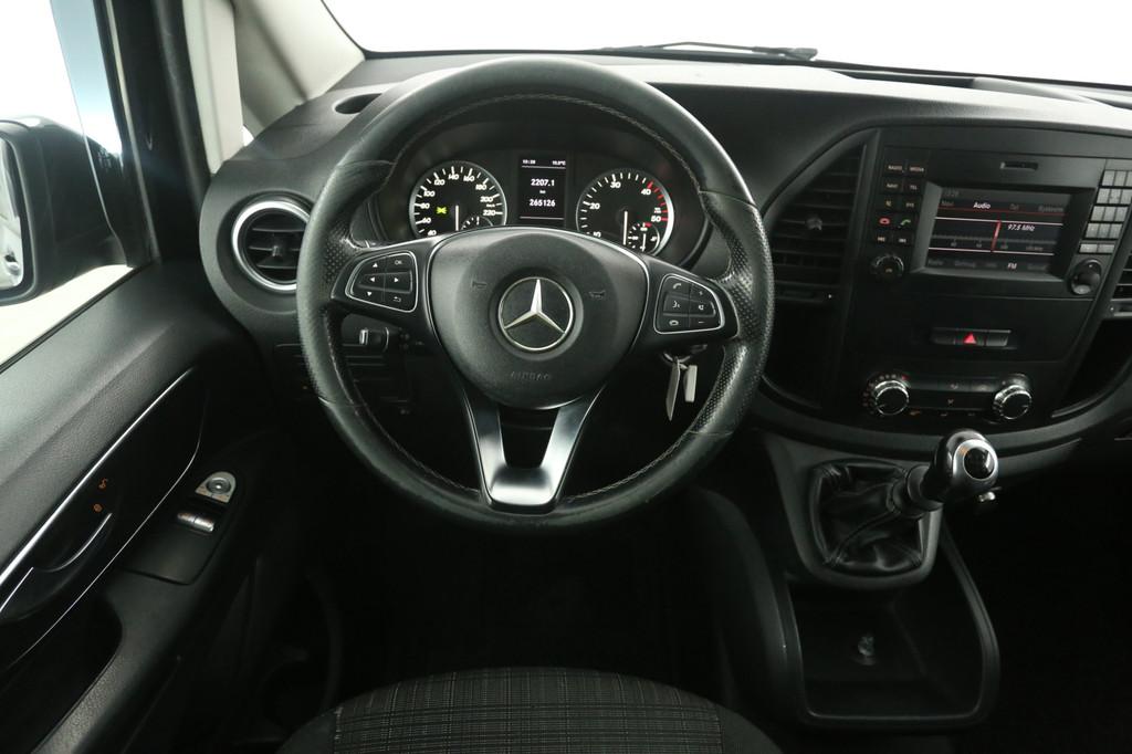 Mercedes-Benz Vito 111 CDI Lang | Export | Dubbele Cabine |, Auto's, Voorwielaandrijving, Euro 5, Stof, Gebruikt