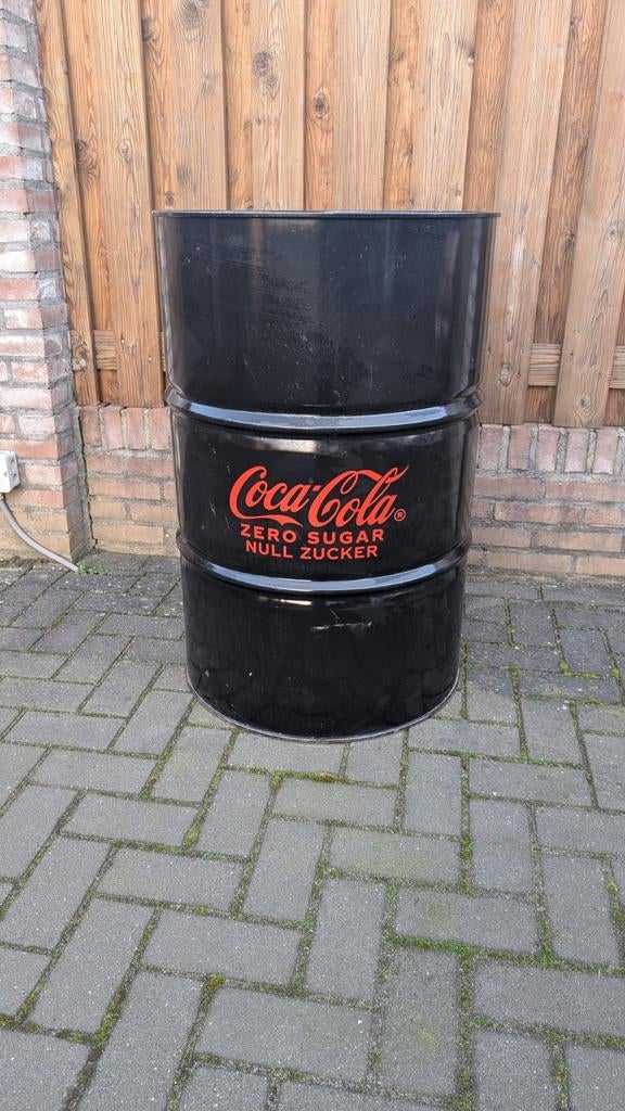 Coca Cola ton vat., Verzamelen, Ophalen, Gebruiksvoorwerp