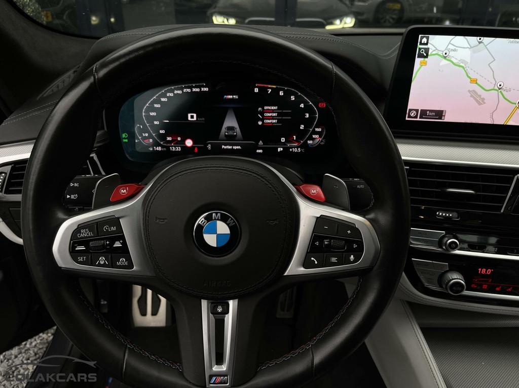 BMW 5-serie M5 X Drive Vol Opties/Dak/ Head up 600PK Garanti, Automaat, Gebruikt, 8 cilinders, Adaptive Cruise Control