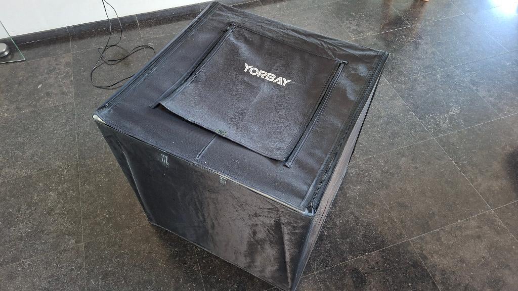 Superhandige Yorbay fotobox, Ophalen, Gebruikt