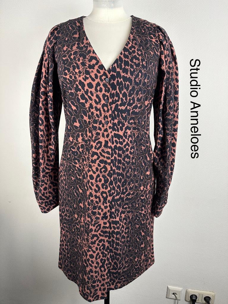 Studio Anneloes Jurk  (mt: 42) 16,5/9682, Studio Anneloes, Zwart, Studio Anneloes, Maat 42/44 (L)