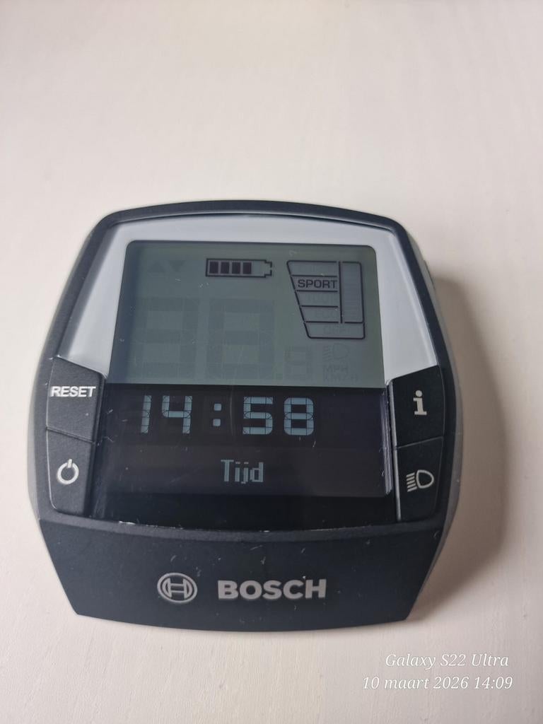 Bosch Intuvia Display - Zo goed als nieuw, Fietsen en Brommers, Fietsaccessoires | Fietsaccu's, Ophalen of Verzenden, Zo goed als nieuw