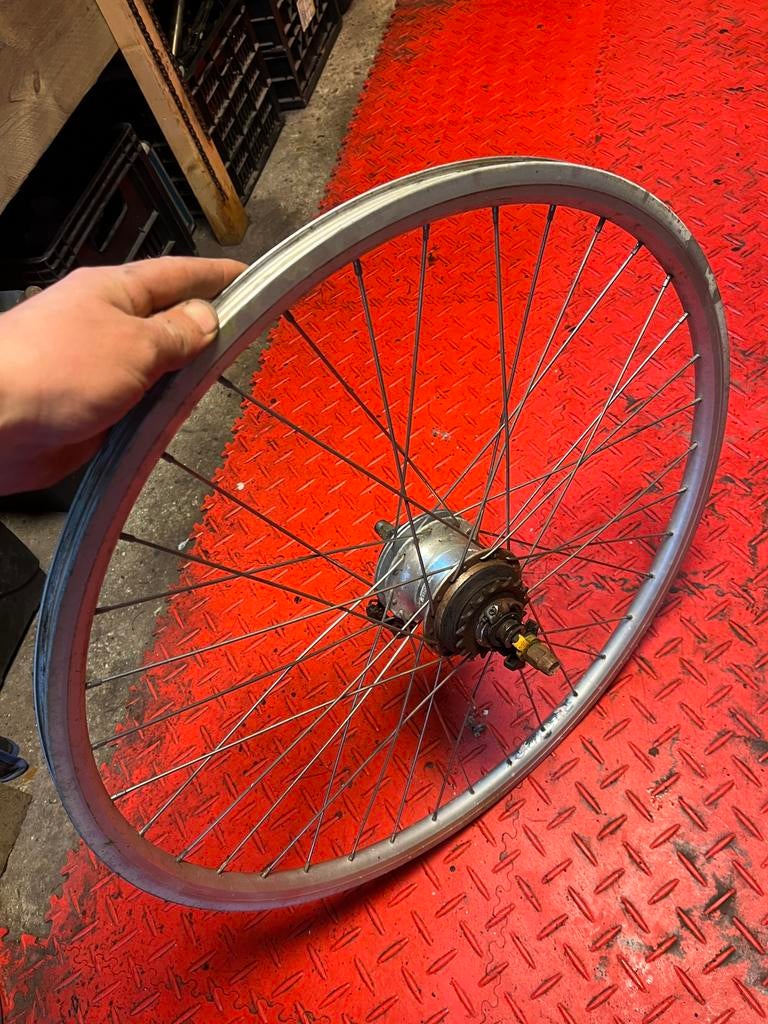 28 inch achter wiel nexus 7 versnelling, Rollerbrake, Ophalen, Gebruikt, Versnellingen