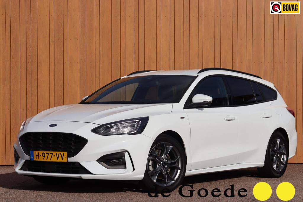 Ford Focus Wagon 1.5 EcoBoost ST Line Business orgnl, Gebruikt, Euro 6, Wit, Origineel Nederlands