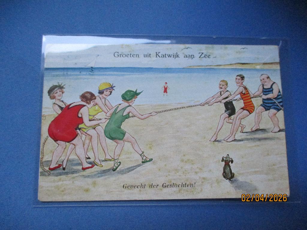 Katwijk aan Zee, Verzamelen, Ansichtkaarten | Nederland, Ophalen of Verzenden, Voor 1920, Ongelopen, Zuid-Holland