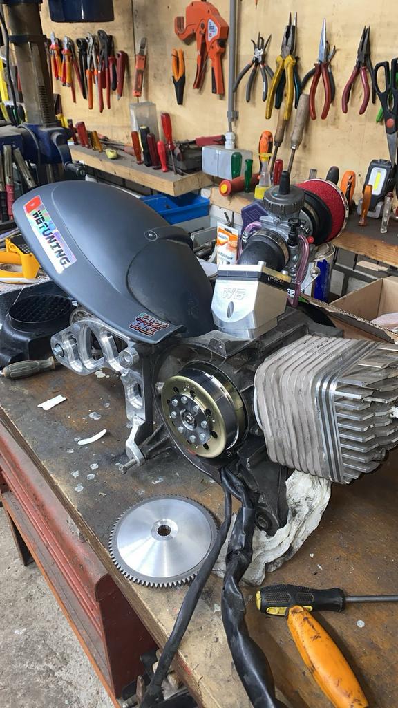 183cc stage 3 skipper blok, Motoren, Onderdelen | Harley-Davidson, Ophalen of Verzenden