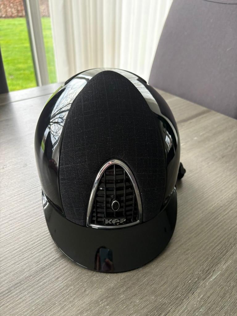 Kep italia schaal M Galassia inzet voor en achter. Zwart, Ophalen of Verzenden, Dressuur, Cap