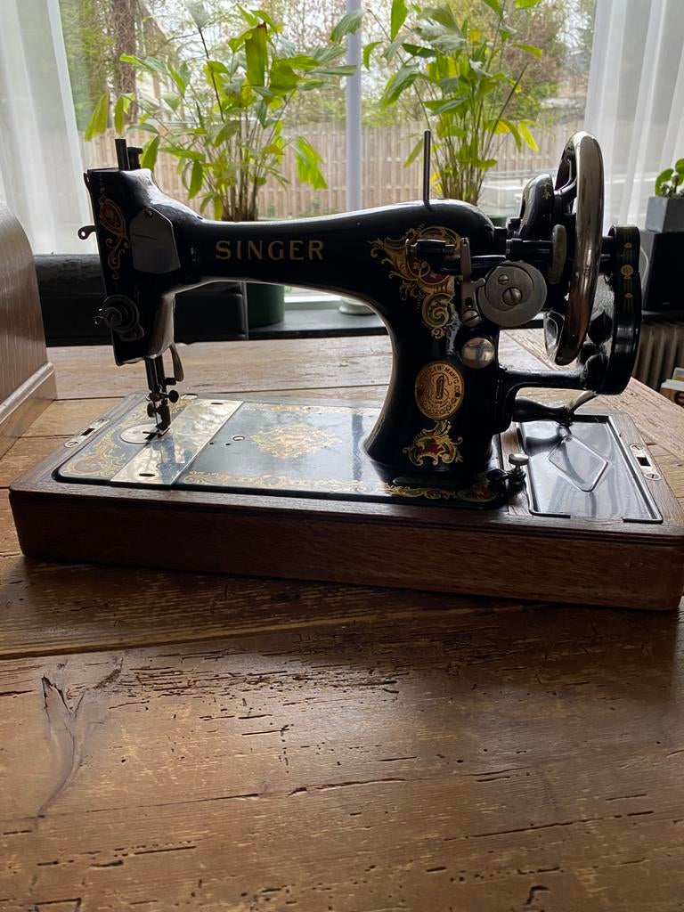 Antieke Singer naaimachine, Antiek en Kunst, Antiek | Naaimachines, Ophalen