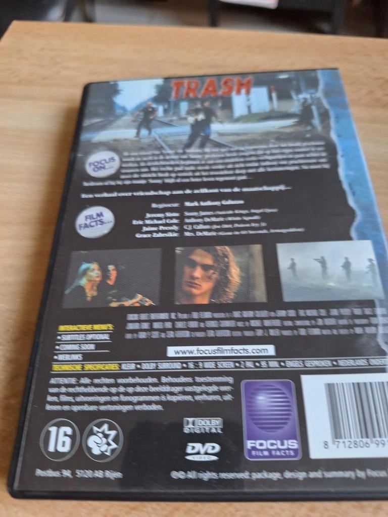 Dvd trash, Vanaf 16 jaar, Ophalen of Verzenden, Zo goed als nieuw, Actie
