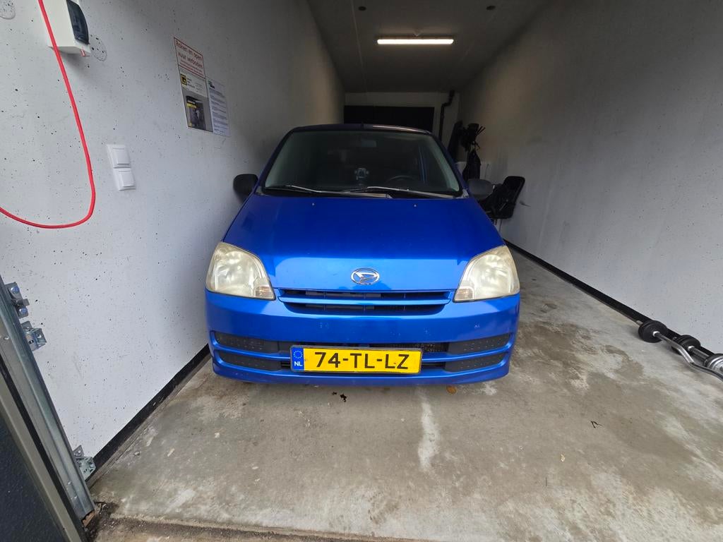 Daihatsu Cuore 1.0 3D 2006 Blauw, Auto's, Bestelauto's, 600 kg, 18 €/maand, Origineel Nederlands, 989 cc
