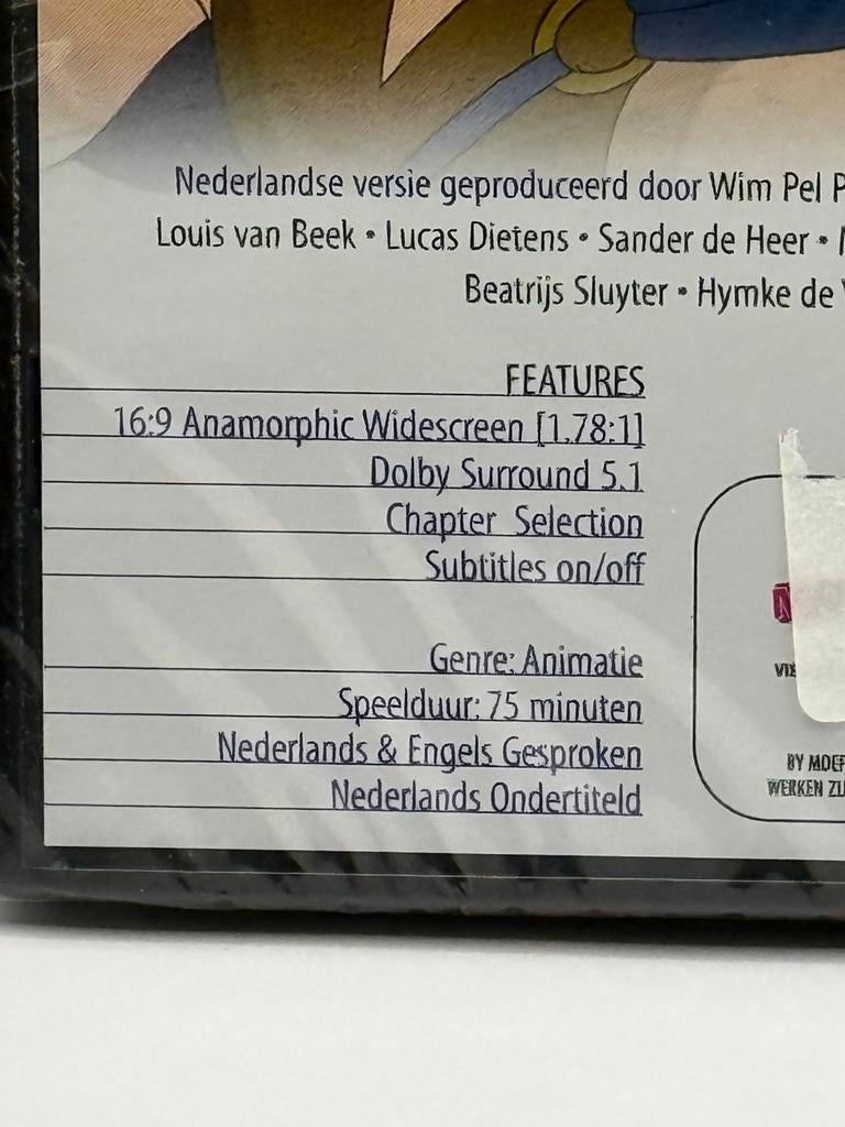 Ben Hur (Animatie) DVD - Nieuw in verpakking 001, Tekenfilm, Verzenden, Alle leeftijden, Overige soorten