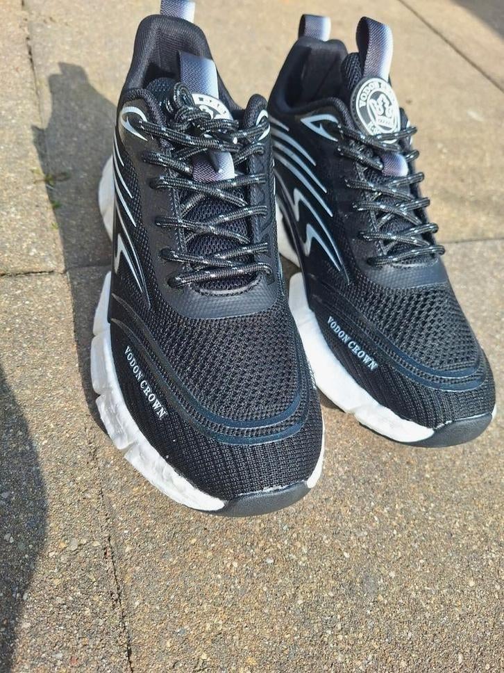 NIEUW 🧡Dames/ Meiden  Sneaker Gympen🌸 Zwart Wit  41 (40,5), Ophalen of Verzenden, Nieuw, Schoenen