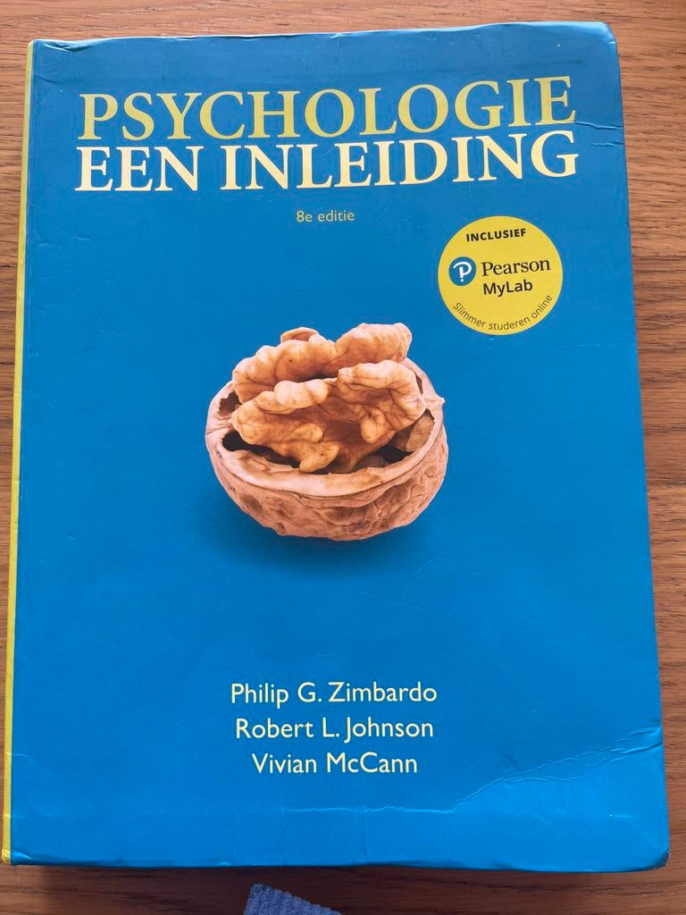 Psychologie een inleiding 8e editie, Boeken, Psychologie, Gelezen, Overige onderwerpen, Ophalen of Verzenden