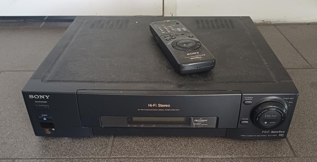 Sony hifi video recorder SLV E80, Ophalen, Gebruikt, VHS-speler of -recorder