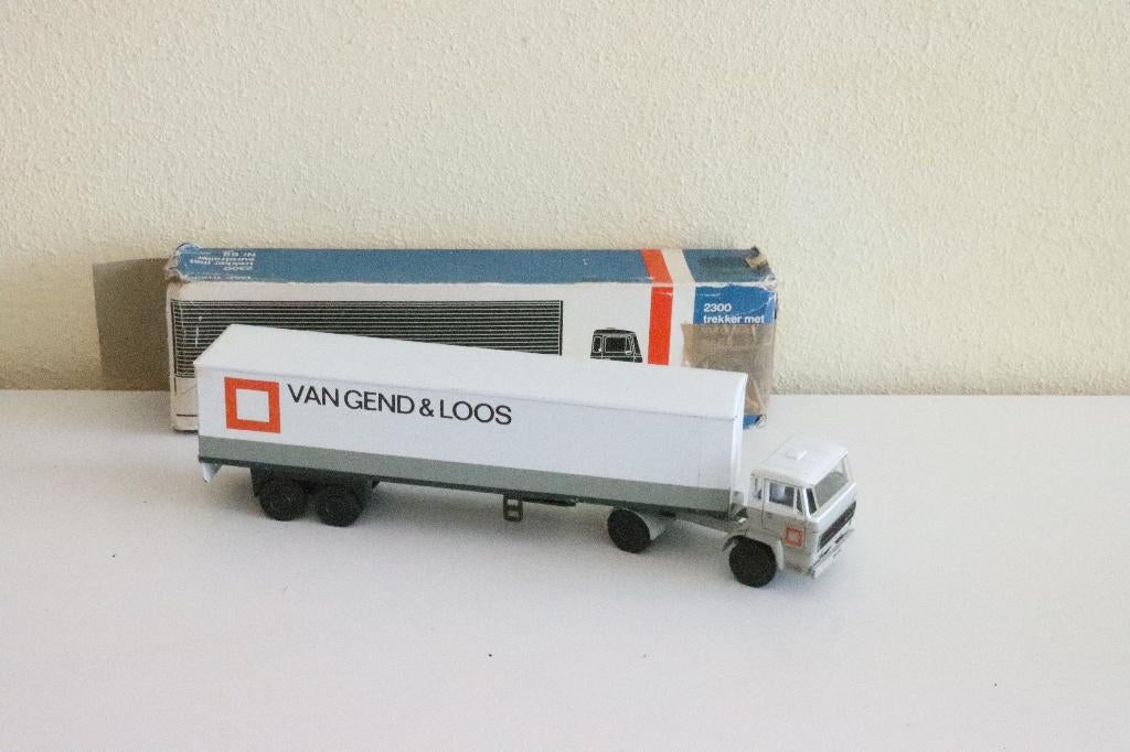 Lion Toys Daf 2300 Van Gend en loos, Ophalen of Verzenden, Zo goed als nieuw, Bus of Vrachtwagen, Lion Toys