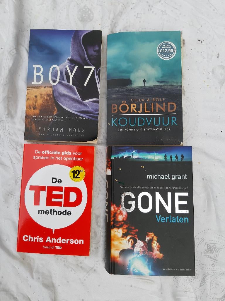 Mirjam Mous, Cilla Börjlind, Chris Anderson, Michael Grant, Boeken, Ophalen, Zo goed als nieuw, Chris Anderson,, Sprookjes