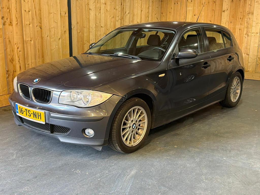 BMW 1-serie 118i Business Line 2007 5-Deurs Airco NL auto, 1-Serie, Elektrische ramen, Achterwielaandrijving, 1225 kg