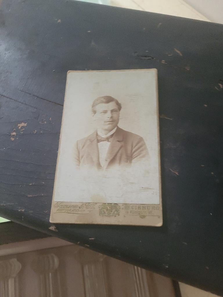 Antieke CDV / foto, Gebruikt, Foto, Ophalen of Verzenden, Voor 1940