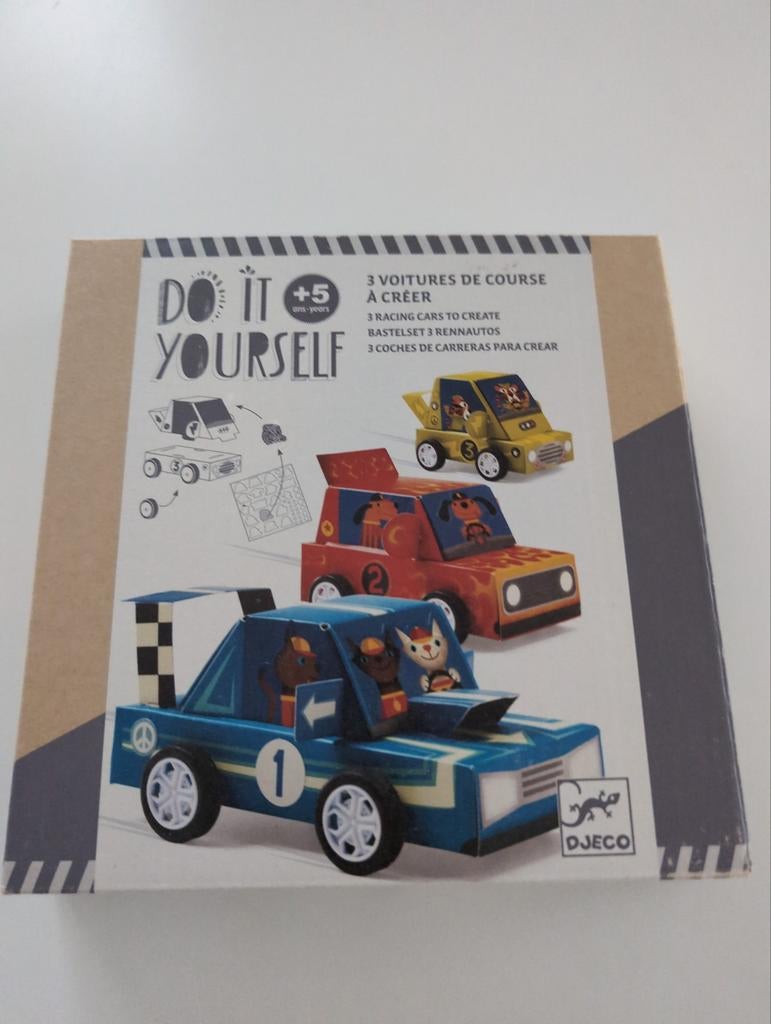 Djeco - Autos kuntselen, Voertuigen, Nieuw, Meerkleurig, Ophalen of Verzenden