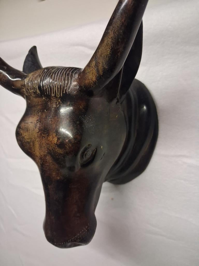 Bronzen beeld koe, Ophalen of Verzenden