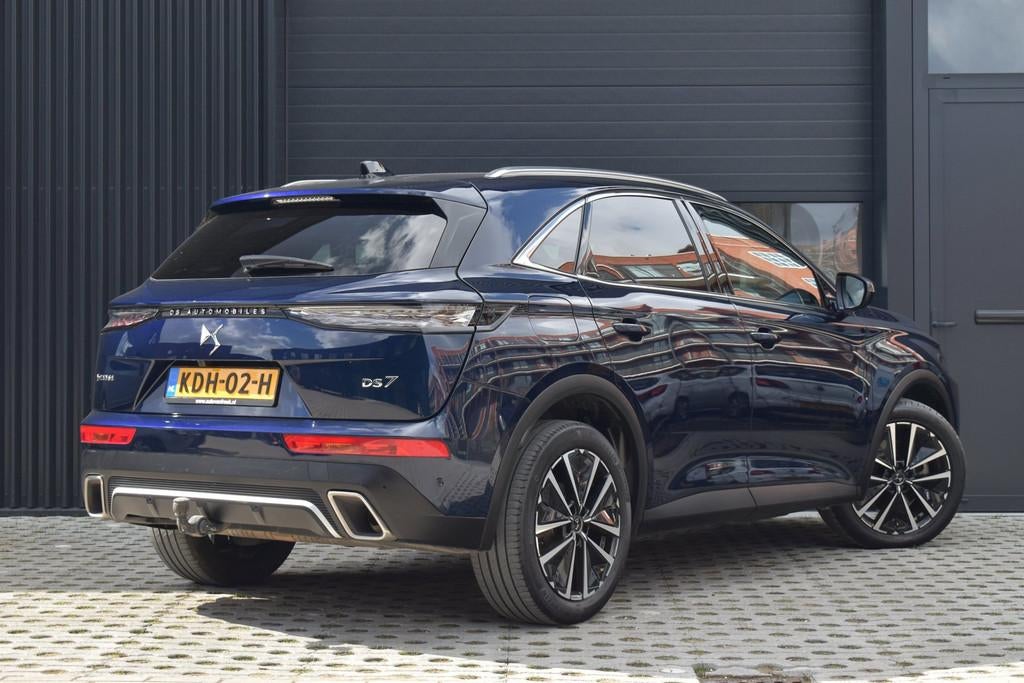 DS 7 Crossback E-Tense 225 Rivoli | 1E EIG | DEALER | TREKHA, 14 kWh, 4 cilinders, Blauw, Bedrijf