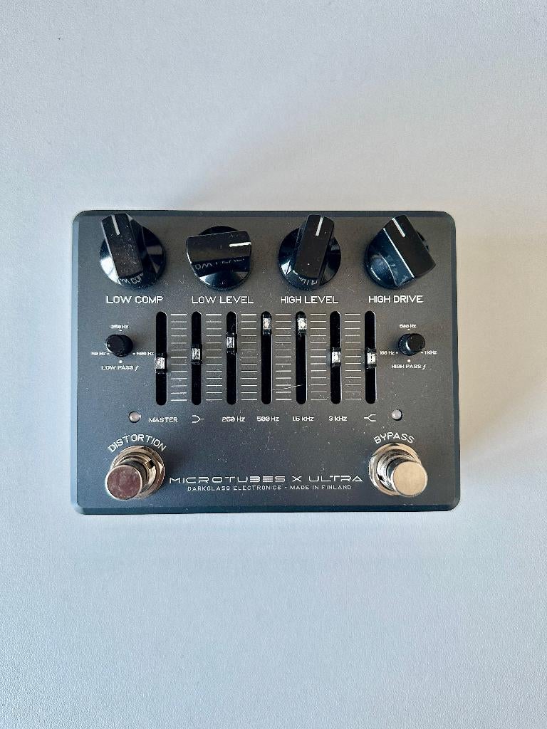 Darkglass Microtubes X Ultra – Bass Preamp & Distortion, Ophalen of Verzenden, Zo goed als nieuw, Distortion, Overdrive of Fuzz
