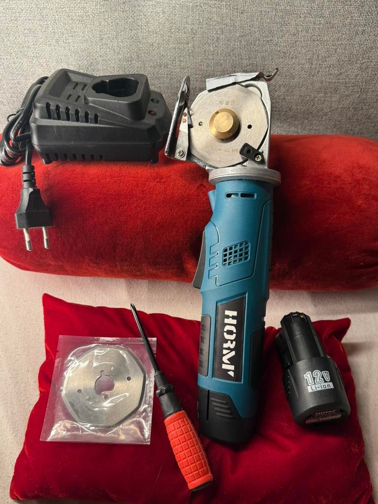 Nieuw Elektrische Ronde Schaar Snijgereedschap Leervilt-Doek, Doe-het-zelf en Verbouw, Gereedschap | Slijpmachines, Ophalen of Verzenden