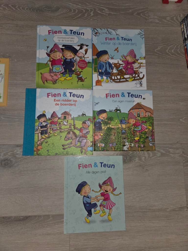 5x boeken - Fien en Teun, Ophalen of Verzenden, Gelezen, 3 tot 4 jaar