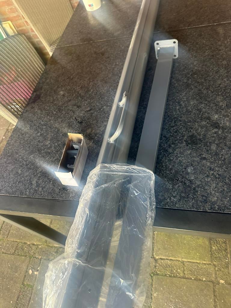 Windscherm nieuw., Doe-het-zelf en Verbouw, Buizen en Afvoer, Pvc, Overige typen, Ophalen of Verzenden, Zo goed als nieuw