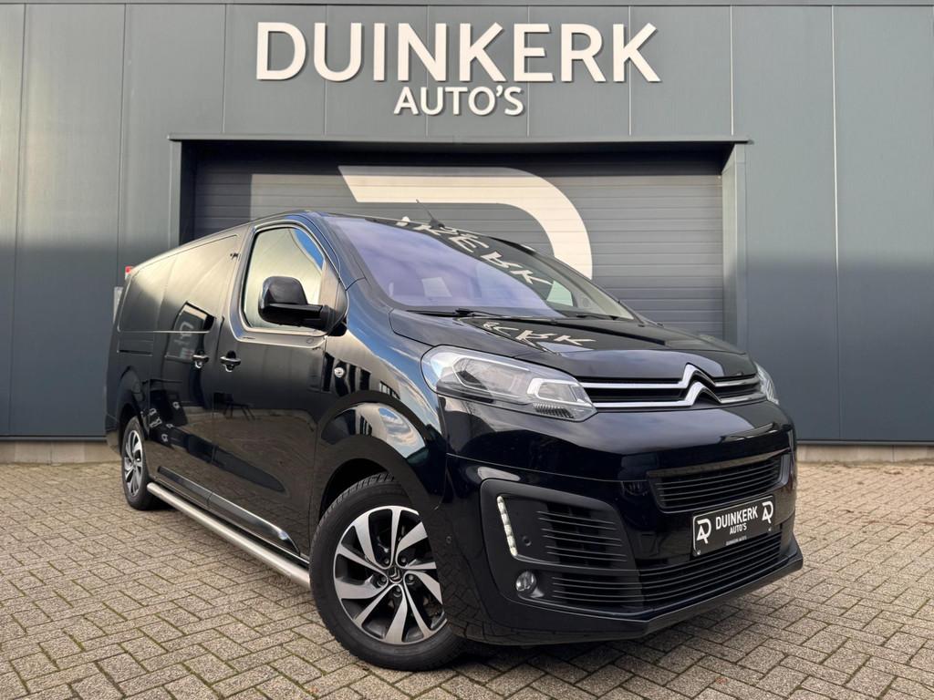 Citroen Jumpy 2.0 BlueHDI 180 XL Driver DC | Airco | Cruise, Stof, Gebruikt, 4 cilinders, Citroën