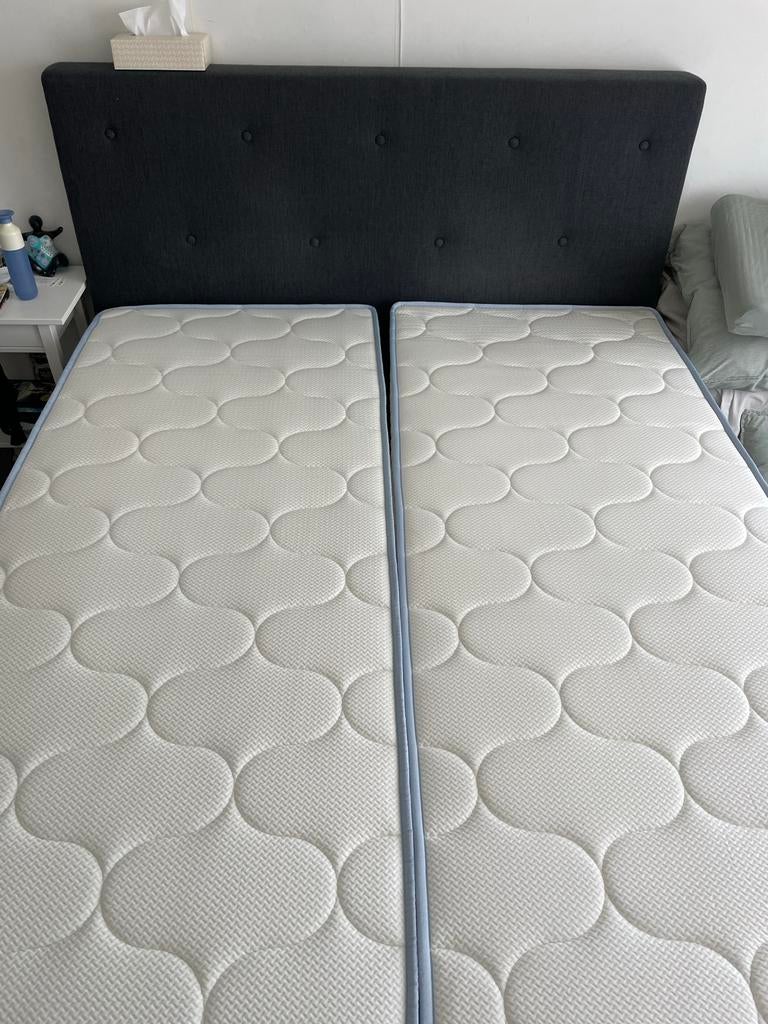 Swiss Sense Gazella Breeze Toppers 2x 80x200 cm, Ophalen, Eenpersoons, Zo goed als nieuw, 80 cm